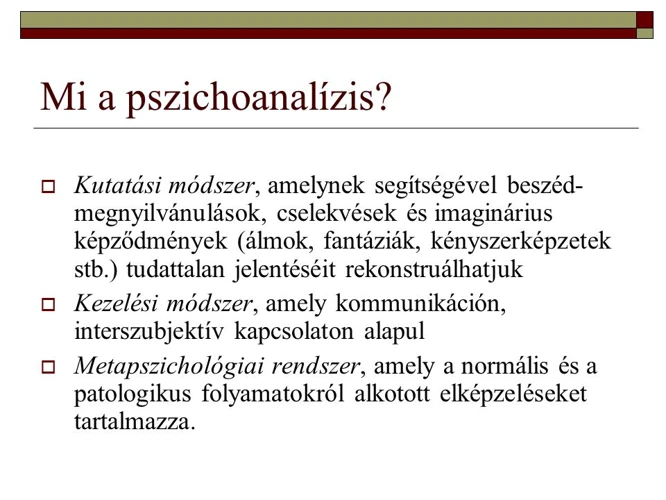 A Pszichoanalitikus Álmolvasás Módszerei